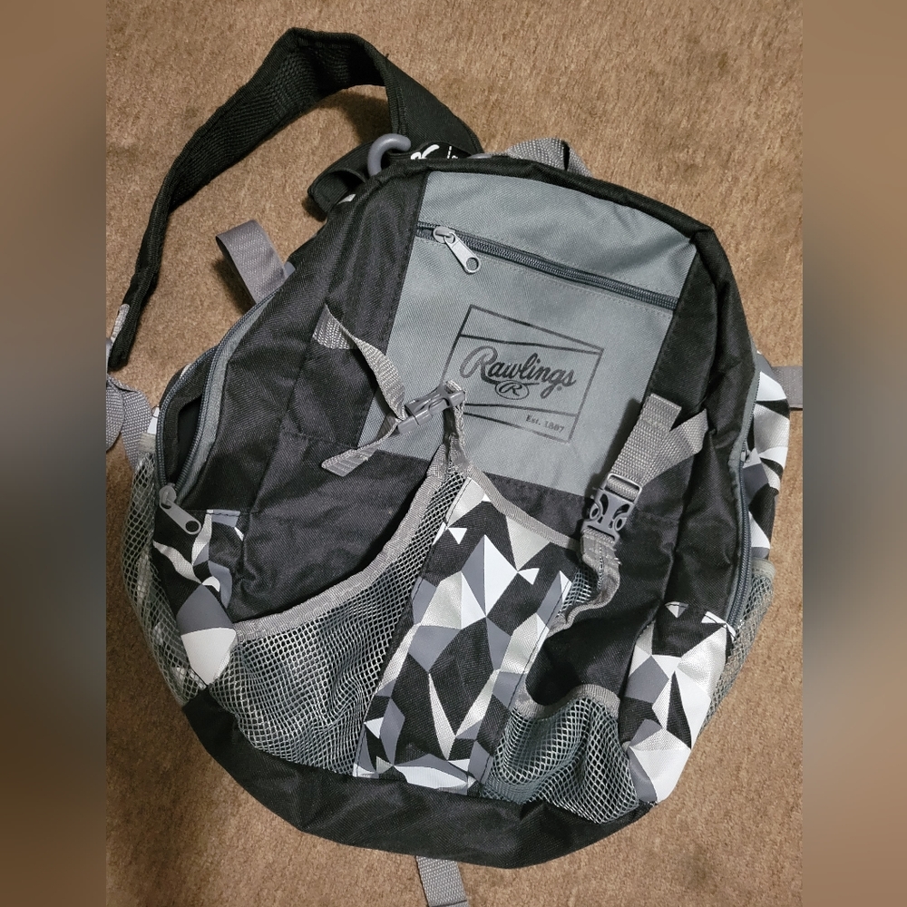 Rawlings TBall Youth Equipment Bag Baseball/Softball Backpack Duffel Mult Colors